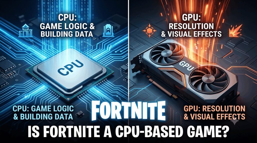 Is Fortnite a CPU-Based Game (2026 Hardware & FPS Guide)